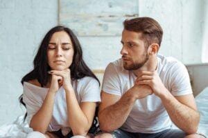 Man talks to wife about his bipolar disorder and relationship issues